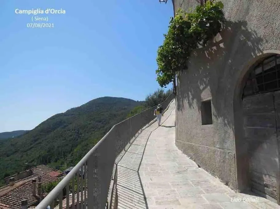 Villa La Casa nel Castellare Campiglia dʼOrcia Casa vacanze